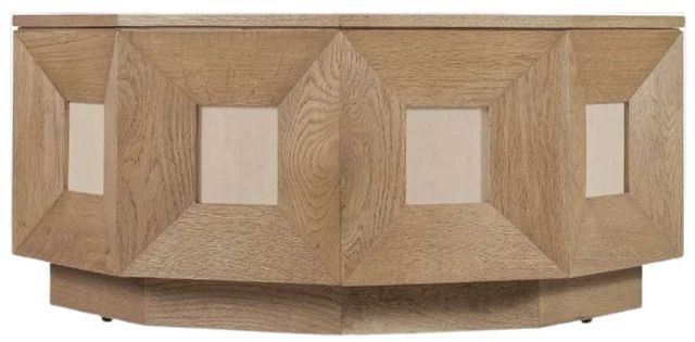 Hooker® Furniture Commerce and Market Haven Medium Natural Oak Cocktail Table-0