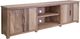 International Furniture Direct Natural Parota Brown Cappuccino 93" TV Stand-0