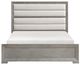 Homelegance® Owen Gray Eastern King Panel Bed-2