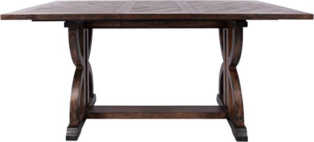 Jofran Inc. Fairview 7-Piece Beige/Oak Counter Dining Set-3