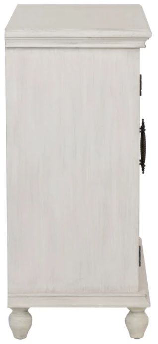 Powell® Slade Creamy White 2-Door Cabinet-3