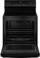 GE® 400 Series 30" Black Freestanding Electric Range-1