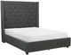 Homelegance® Fairborn Gray Upholstered Full Platform Bed-0