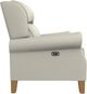 Best® Home Furnishings Customizable Joanna Power Tilt Headrest High Leg Recliner with Honey Birch Legs-2