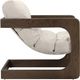 TOV Furniture Palma Cream/Dark Ash Accent Chair-4