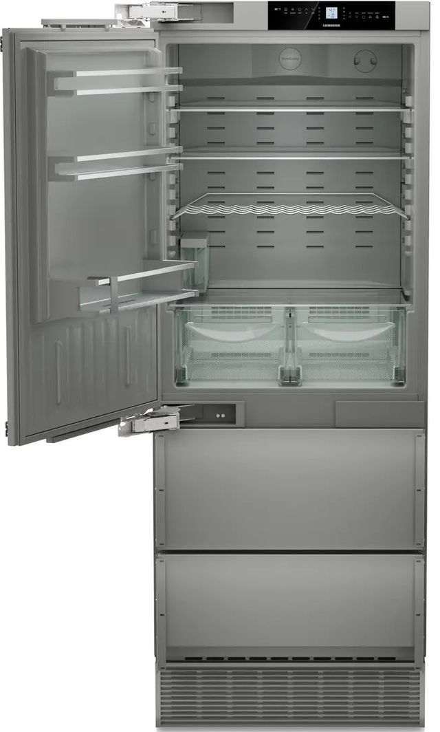 Liebherr 30 in. 14.1 Cu. Ft. Panel Ready Built In Counter Depth Bottom Freezer Refrigerator-0