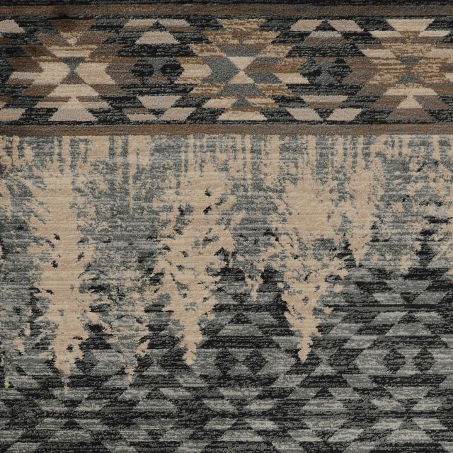KAS Rugs Chester 5636 Slate Blue Pines 5'x8' Rug-2