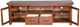 Sunny Designs™ Tuscany Vintage Mahogany TV Console-2