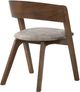 Armen Living Cortina Jackie 5-Piece Walnut Dining Set-3