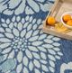 Nourison Home™ Garden Oasis Navy 5'x7' Style 3 Area Rug-5