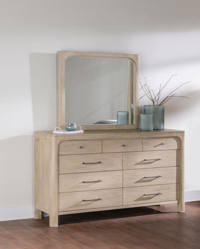 Coaster® Solano Weathered Mango Dresser with Mirror-1