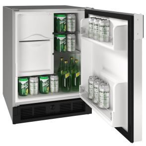 U-Line® Marine Collection 2.1 Cu. Ft. White Under The Counter Refrigerator-1