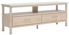 Signature Design by Ashley® Cadmori Beige/White 71" TV Stand