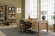 Hooker® Furniture EC Briar Light Wood/Verona Forest Swivel Tilt Executive Chair-1
