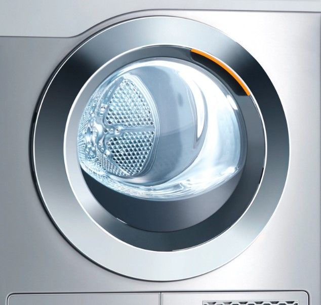 Miele Stainless Steel 24" Front Load Heat Pump Dryer-1