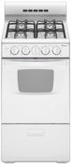 Amana® 20" White Freestanding Gas Range-0