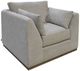 International Furniture Direct Vallarta Almond Gray Armchair-0