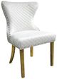 Furniture of America® Portanova 2-Piece Gold/White Side Chair Set-0