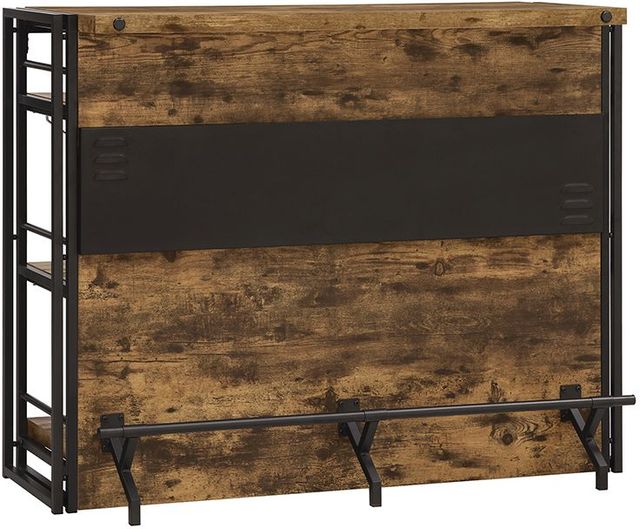 Coaster® Renaldi Antique Nutmeg Bar Unit With Stemware Rack-0