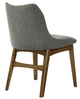 Armen Living Azalea 2-Piece Charcoal Dining Chairs-1