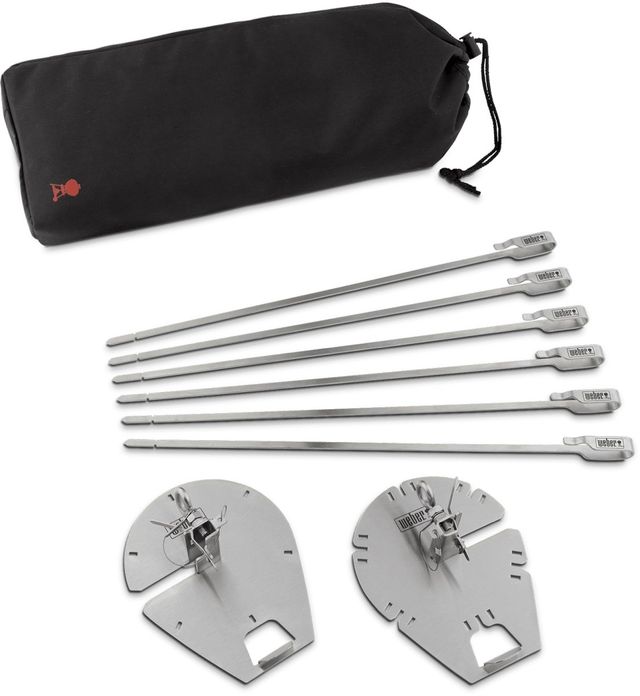 Weber® Stainless Steel Rotisserie Skewer Set-3