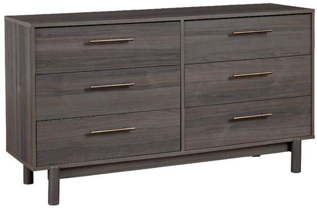 Signature Design by Ashley® Brymont 5-Piece Dark Gray Queen Platform Bed Set-2