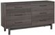 Signature Design by Ashley® Brymont 5-Piece Dark Gray Queen Platform Bed Set-2