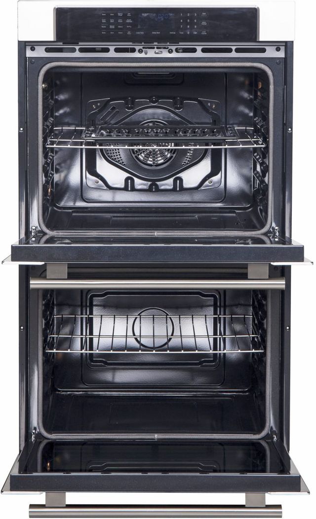 FORNO® 30" Stainless Steel Double Electric Wall Ovens-2