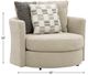 Albany Industries Glenrock Beige Swivel Chair-1