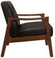 Homelegance® Alby Dark Brown/Dark Walnut Accent Chair-2