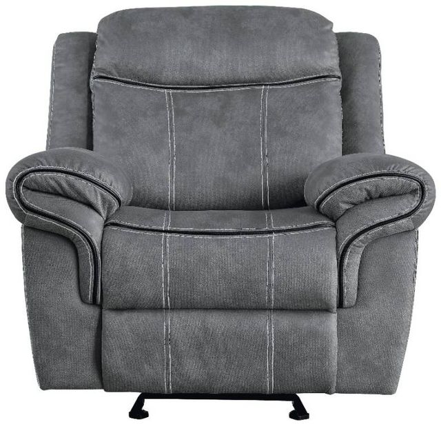 ACME Furniture Zubaida Gray Manual Glider Recliner-3