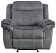 ACME Furniture Zubaida Gray Manual Glider Recliner-3