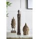 A & B Home Nickel Buddha Head-5