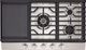 LG SIGNATURE 36" Stainless Steel UltraHeat™ Gas Cooktop with EasyClean®-5