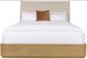 Vanguard® Furniture Customizable Weaver Queen Panel Bed-3