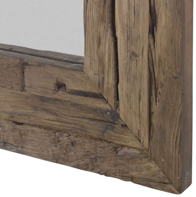 Uttermost® Rennick Brown Rustic Mirror-4