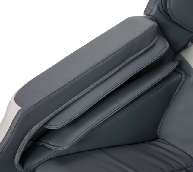 Elements International Embrace Charcoal/White Massage Chair with Eye Massager-4