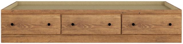 Perdue Woodworks 12,000 Essential Brown Twin Mates Bed-1