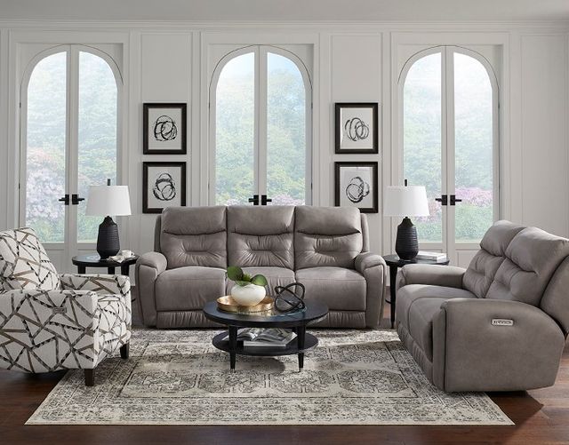 Southern Motion™ Customizable Point Break Power Reclining Loveseat with Headrest and Triple Power-1