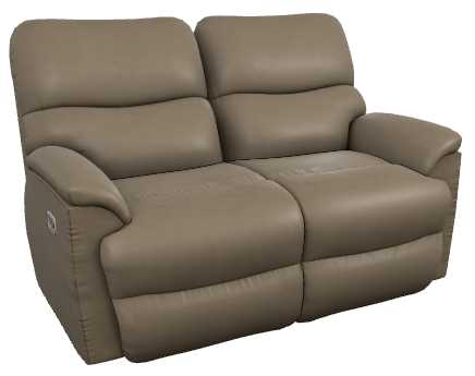 ＬeoHone La-Z-Boy® Ava Leather Power Reclining Loveseat with Console