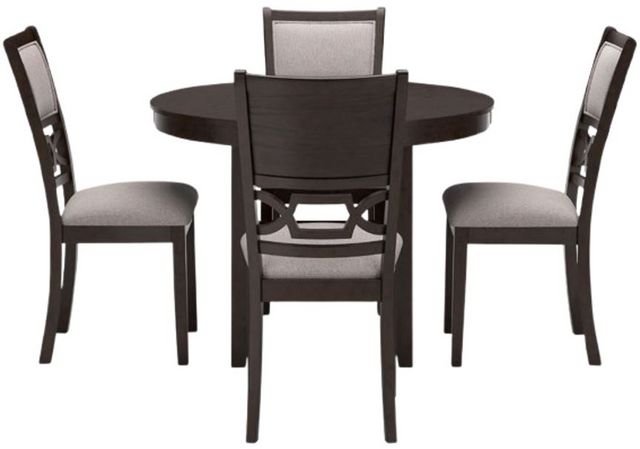 Signature Design by Ashley® Langwest 5-Piece Brown/Light Beige Dining Table Set-1