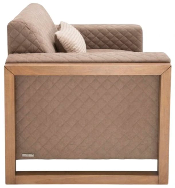 Michael Amini® Hudson Ferry Brown/Driftwood Chair and a Half-2