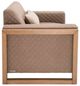 Michael Amini® Hudson Ferry Brown/Driftwood Chair and a Half-2