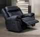 Furniture of America® Agata Black Glider Recliner-1