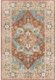 Surya Leicester Brick Red/Cream 4'x6' Area Rug-0