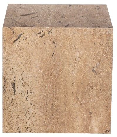 Meridian Furniture Canova Travertine End Table-3