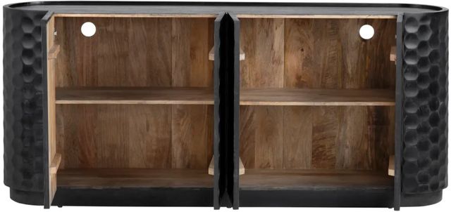 Crestview Collection Gibson Black Sideboard-2
