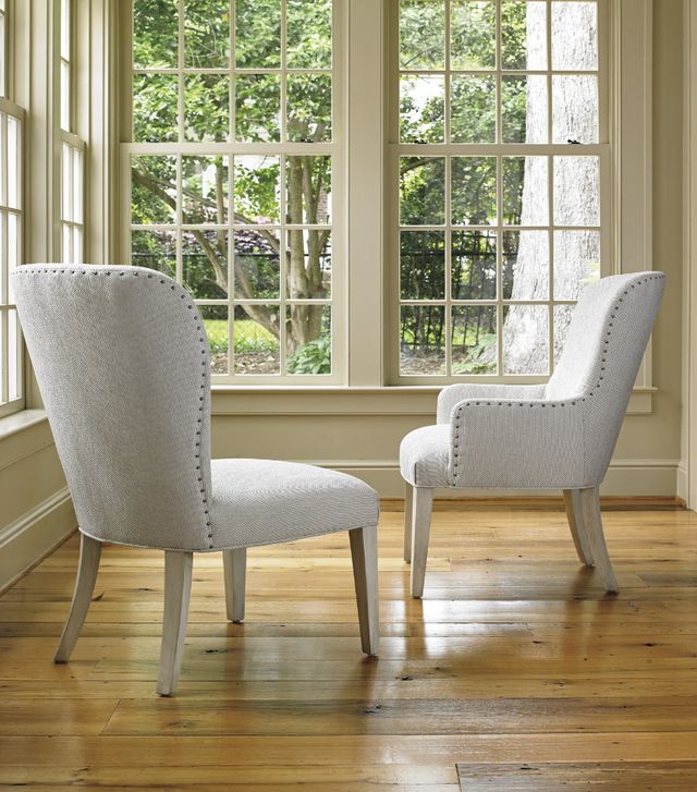 Lexington Home Customizable Oyster Bay Baxter Upholstered Side Chair-1