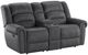 Emerald Home Baldwin Slate Gray Manual Reclining Loveseat-0