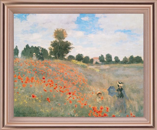 Classy Living Poppy Field Stroll Wall Art-0